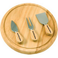 Rubberwood Board & Serving Set